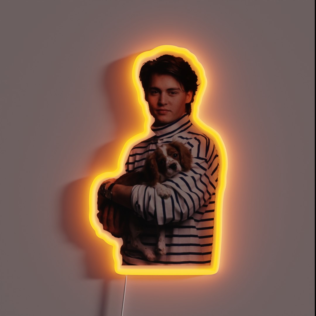Puppy Depp RGB Neon Sign Puppy Depp RGB Neon Sign