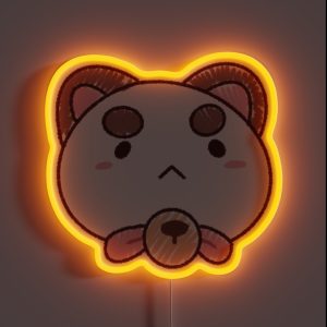 Puppycat RGB Neon Sign