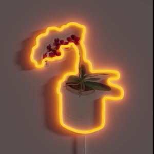 Purple Orchid RGB Neon Sign