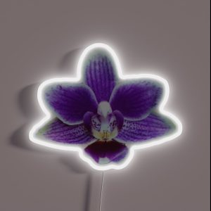 Purple Orchid RGB Neon Sign