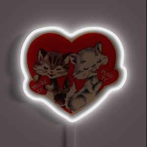 Purrty RGB Neon Sign