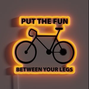 Put The Fun Between Your Legs RGB Neon Sign Put The Fun Between Your Legs RGB Neon Sign