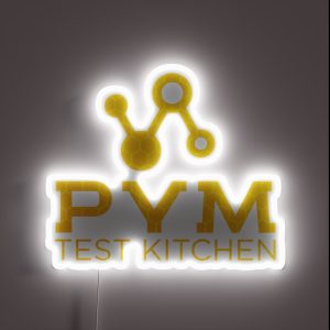 PYM Test Kitchen RGB Neon Sign