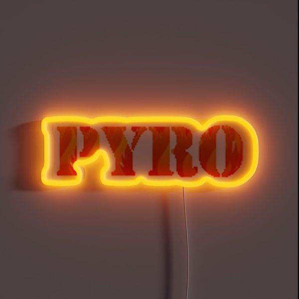 PYRO RGB Neon Sign