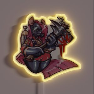 Pyromena RED RGB Neon Sign