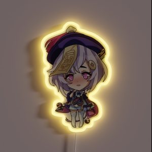 Qiqi Chibi RGB Neon Sign Qiqi Chibi RGB Neon Sign