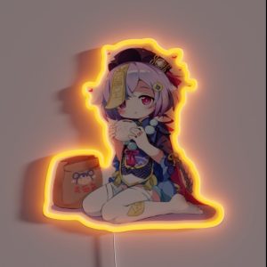 Qiqi From Genshin Impact RGB Neon Sign
