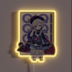 Qiqi Genshin Impact RGB Neon Sign Qiqi Genshin Impact RGB Neon Sign