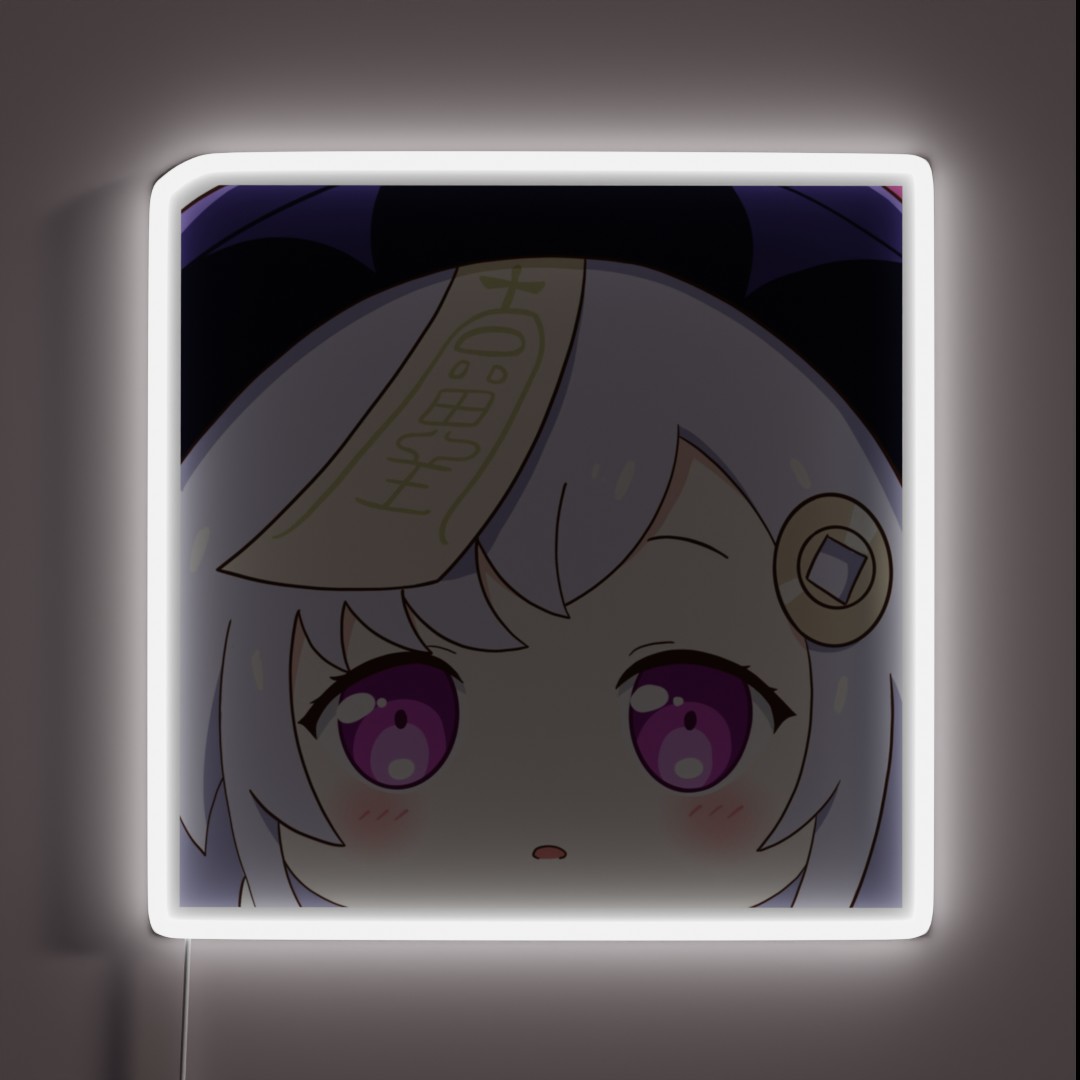Qiqi Genshin Impact RGB Neon Sign Qiqi Genshin Impact RGB Neon Sign