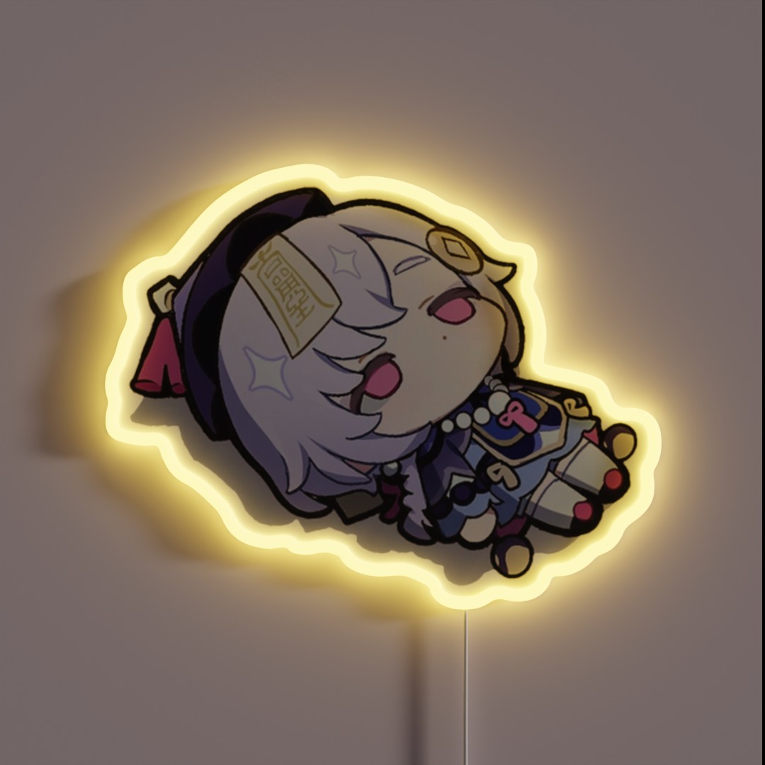 Qiqi Genshin RGB Neon Sign Qiqi Genshin RGB Neon Sign