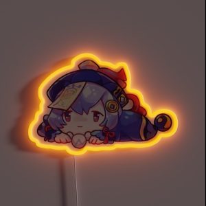 Qiqi Vision Genshin Impact RGB Neon Sign Qiqi Vision Genshin Impact RGB Neon Sign