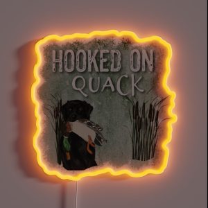 Quack Hooked RGB Neon Sign