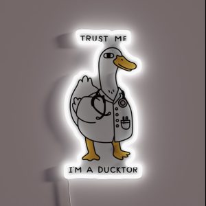 Quack RGB Neon Sign