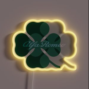 Quadrifoglio Pattern RGB Neon Sign Quadrifoglio Pattern RGB Neon Sign