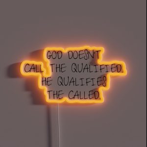 Qualified Not Called RGB Neon Sign