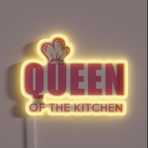 Queen Of The Kitchen RGB Neon Sign
