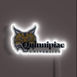 Quinnipiac Bobcat RGB Neon Sign