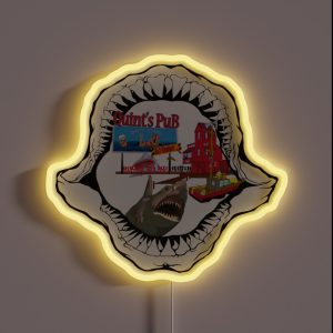 Quints Club And Bar The Fishing Dive Bar RGB Neon Sign Quints Club And Bar The Fishing Dive Bar RGB Neon Sign