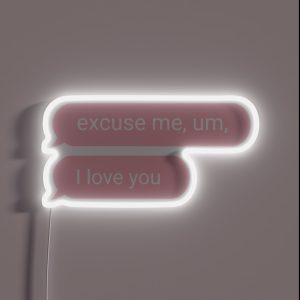 R E M Ariana RGB Neon Sign