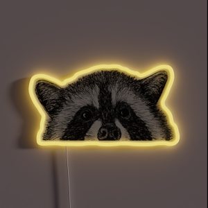 Raccoon Eyes RGB Neon Sign