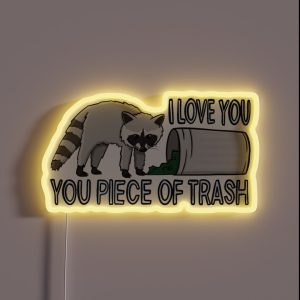 Raccoon RGB Neon Sign