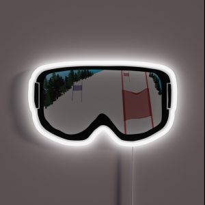 Race Day Goggles RGB Neon Sign Race Day Goggles RGB Neon Sign