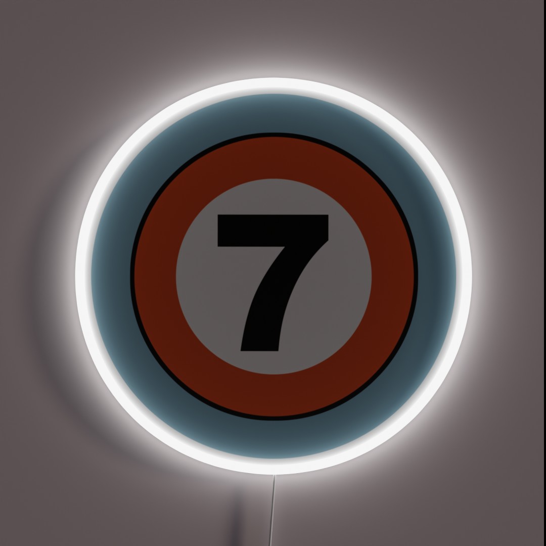 Racing Colours RGB Neon Sign Racing Colours RGB Neon Sign