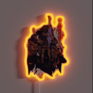 Raiden Shogun Genshin Impact RGB Neon Sign