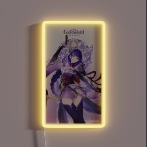 Raiden Shogun RGB Neon Sign
