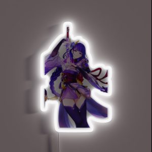 Raiden Shogun RGB Neon Sign