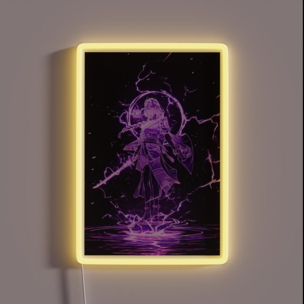 Raiden Shogun RGB Neon Sign