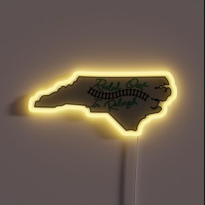 Railed Out In Raleigh RGB Neon Sign