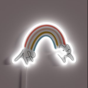 Rainbow Cat 1 RGB Neon Sign Rainbow Cat 1 RGB Neon Sign