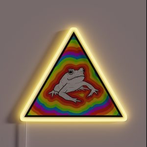 Rainbow Frog 2 RGB Neon Sign