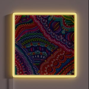 Rainbow Patterns RGB Neon Sign