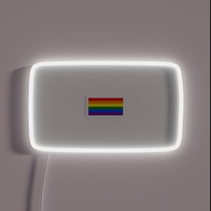 Rainbow Pride Flag RGB Neon Sign Rainbow Pride Flag RGB Neon Sign