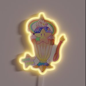 Rainbow Road RGB Neon Sign