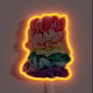 Rainbow Scrunchies RGB Neon Sign Rainbow Scrunchies RGB Neon Sign