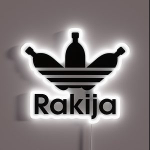 Rakija Balkan RGB Neon Sign