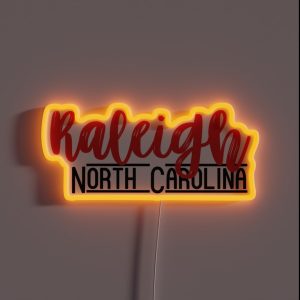 Raleigh NC RGB Neon Sign