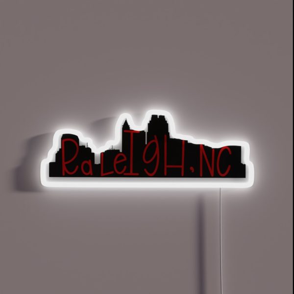 Raleigh NC RGB Neon Sign