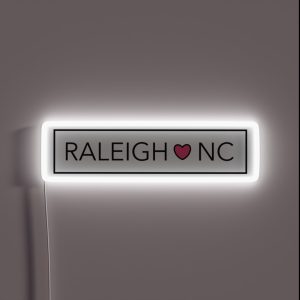 Raleigh NC RGB Neon Sign