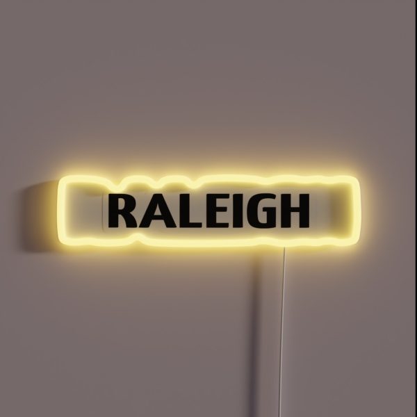 Raleigh RGB Neon Sign