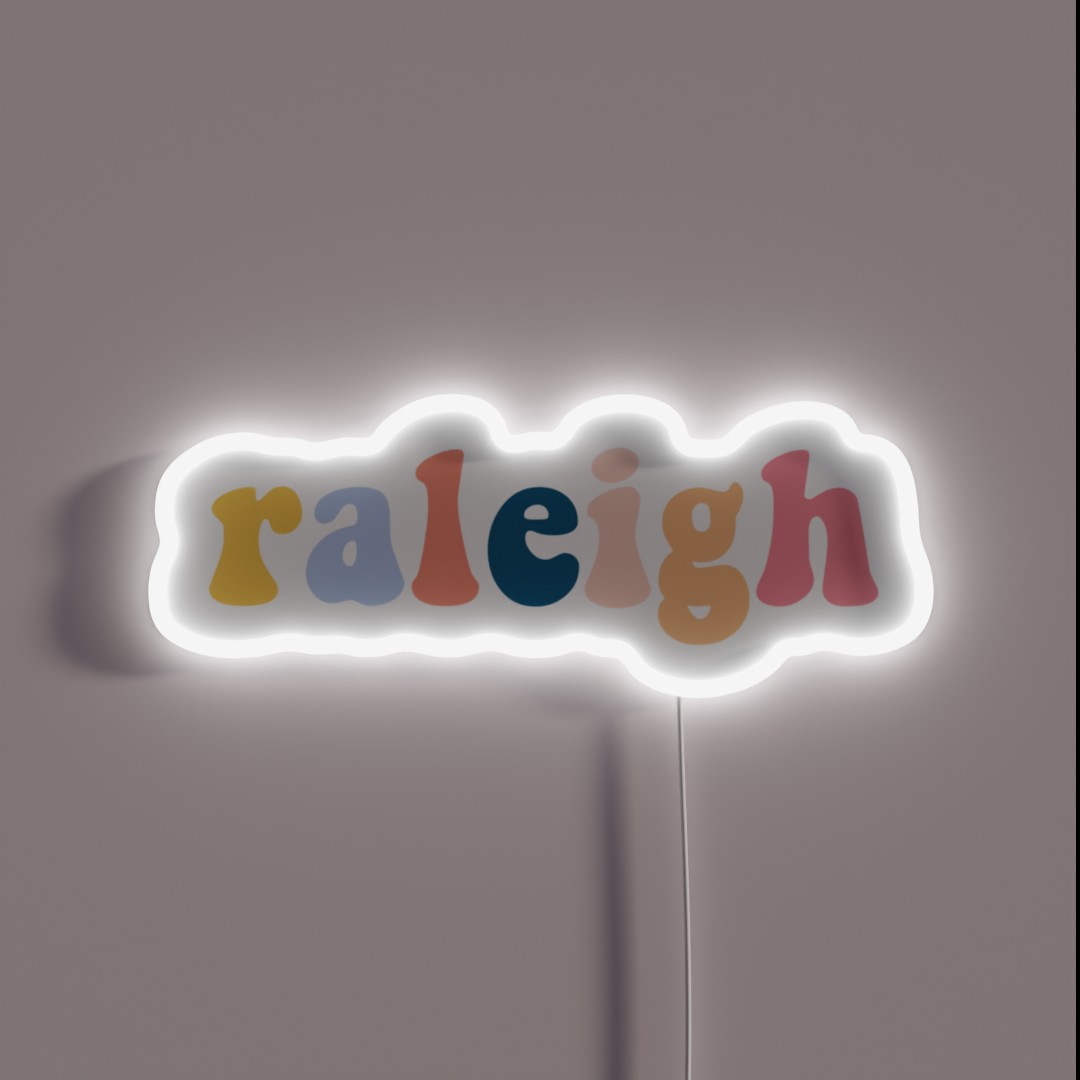 Raleigh RGB Neon Sign Raleigh RGB Neon Sign