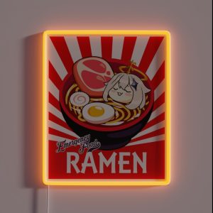 Ramen Emergency Food RGB Neon Sign