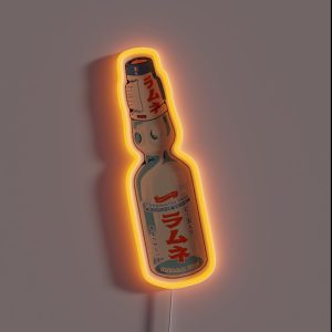 Ramune Japanese Soda Bottle RGB Neon Sign