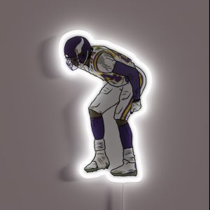 Randy Moss Mooning Celebration RGB Neon Sign