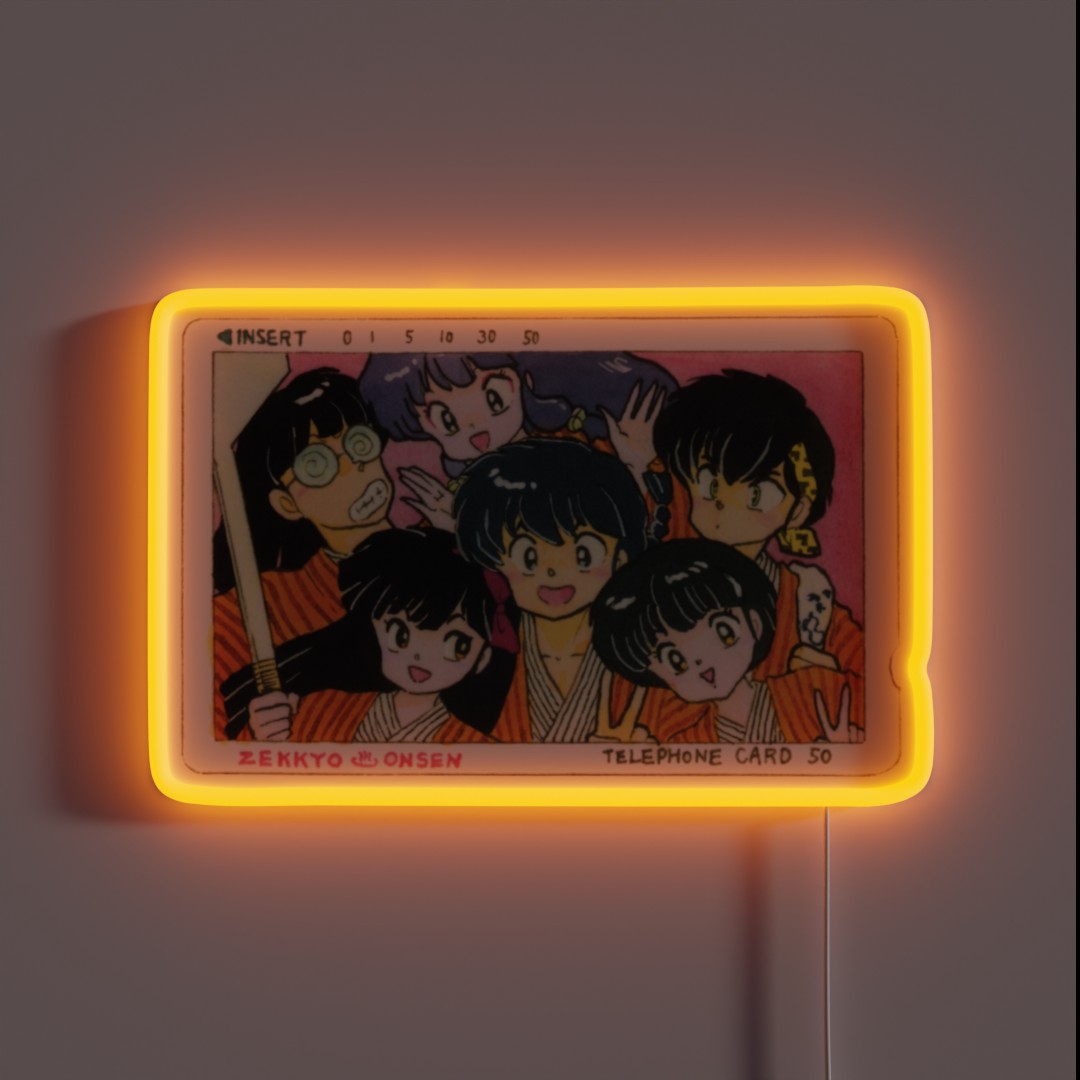 Ranma RGB Neon Sign Ranma RGB Neon Sign