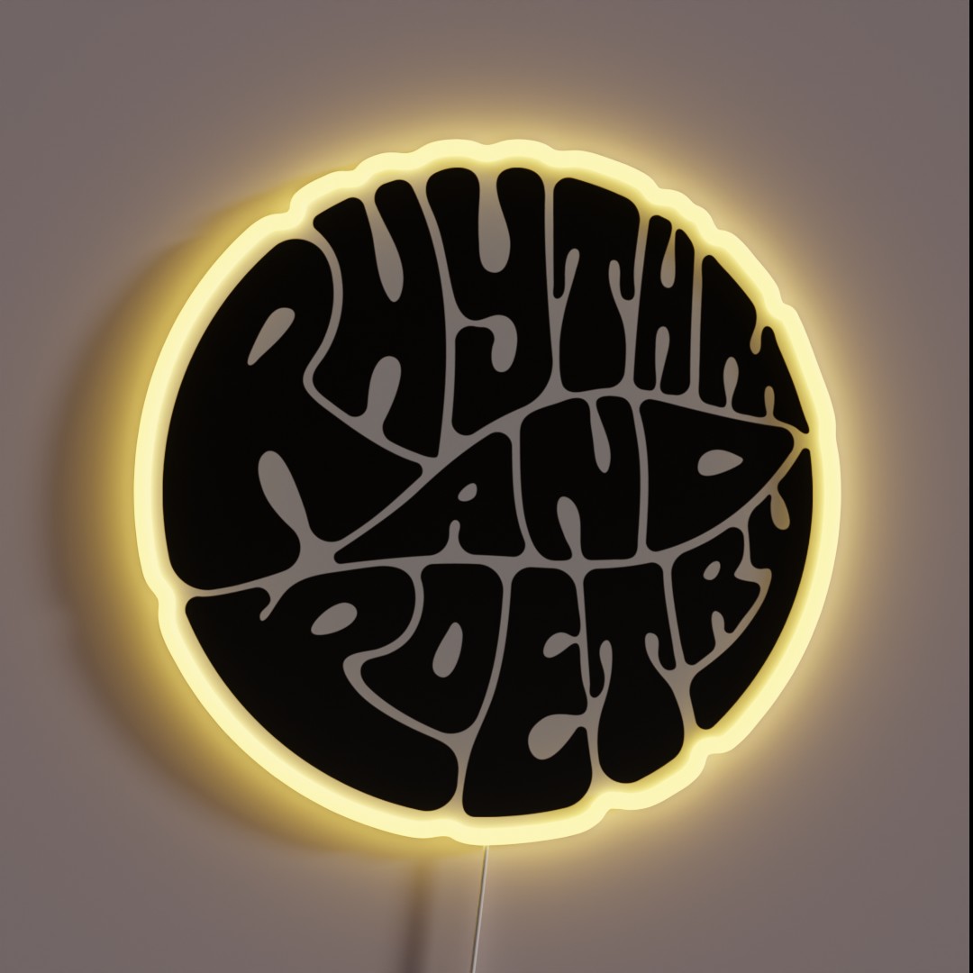 Rap RGB Neon Sign Rap RGB Neon Sign