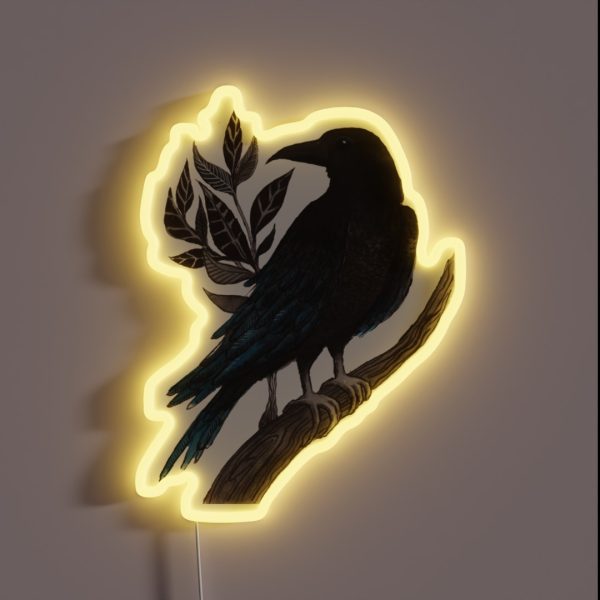 Raven RGB Neon Sign